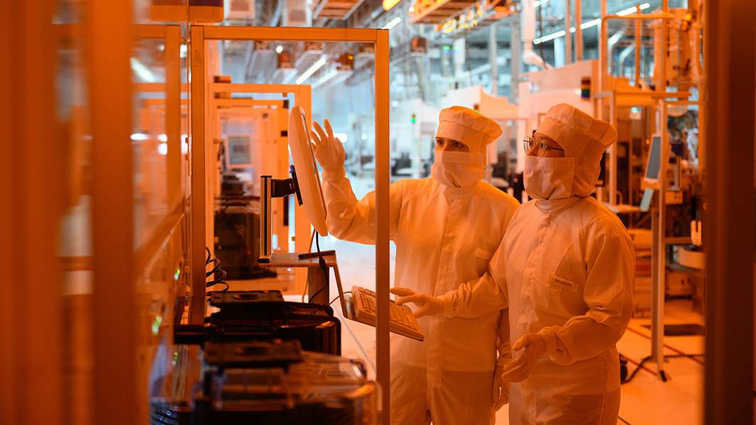 Фабрика по производству микрочипов