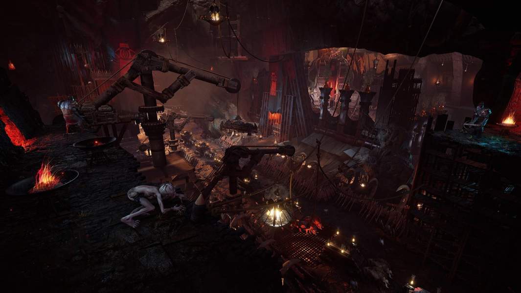 Скриншот из игры The Lord of the Rings: Gollum