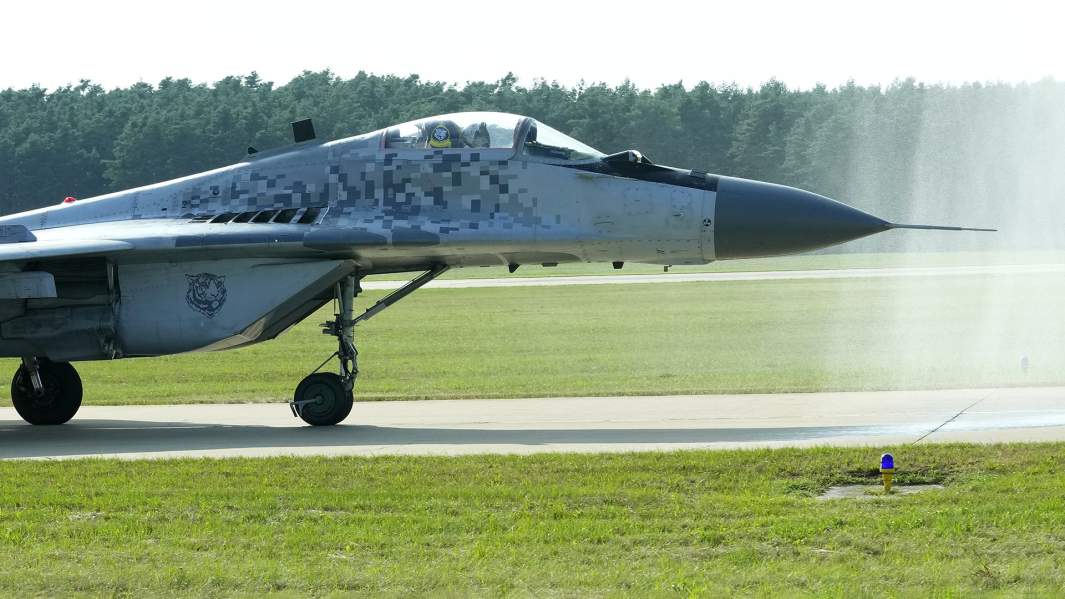 Истребитель МиГ-29 ВВС Словакии