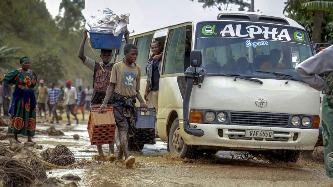 нводнение в Руанде