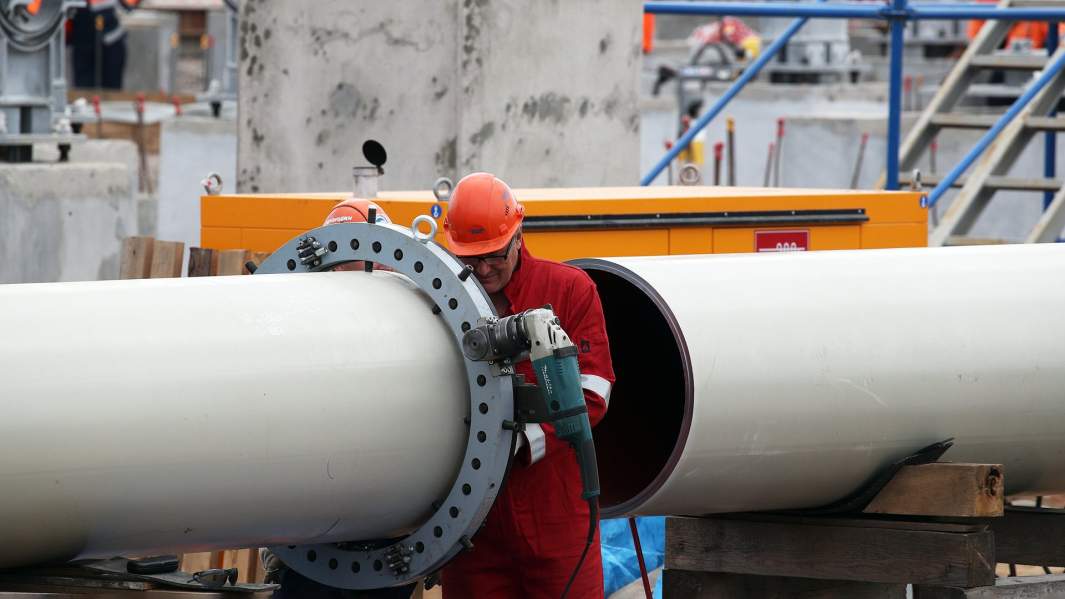 прокладывание газопровода