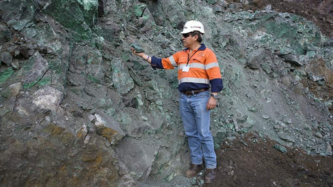 Медный рудник Мутанда в Демократической Республике Конго