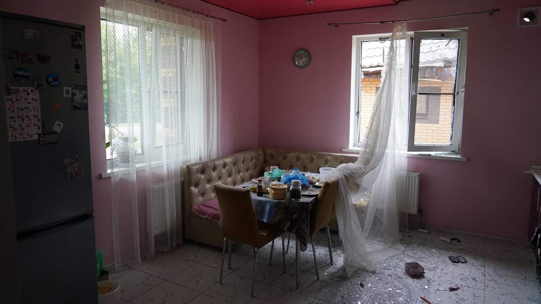 Последствия обстрела в Белгородской области 