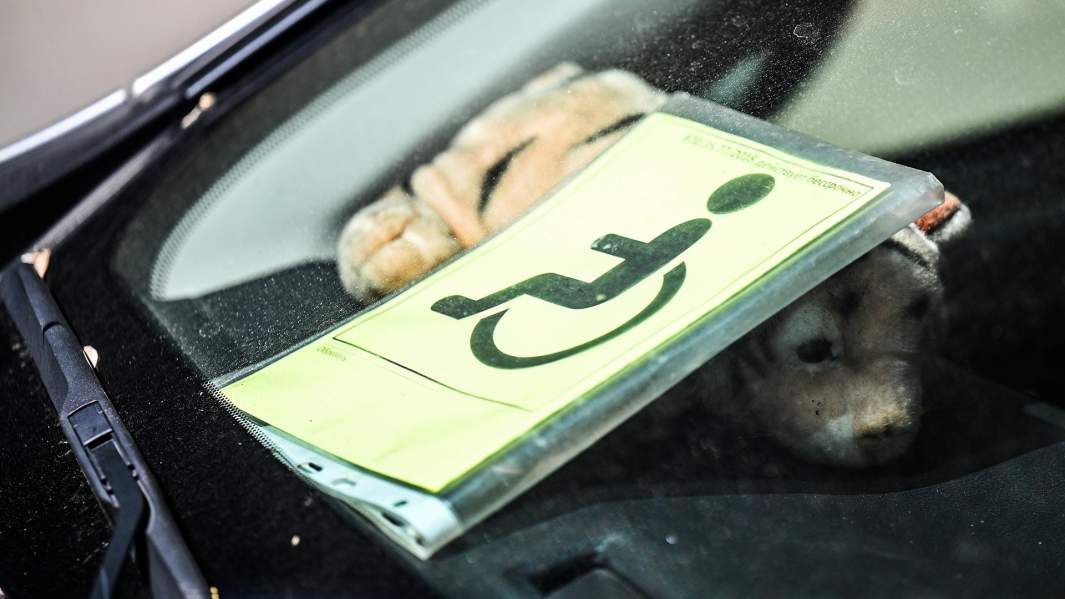 Знак "инвалид"