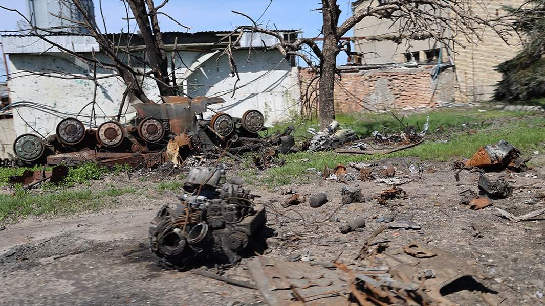 Разбитая техника ВСУ