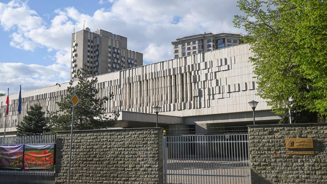 Здание посольства Польши в Москве