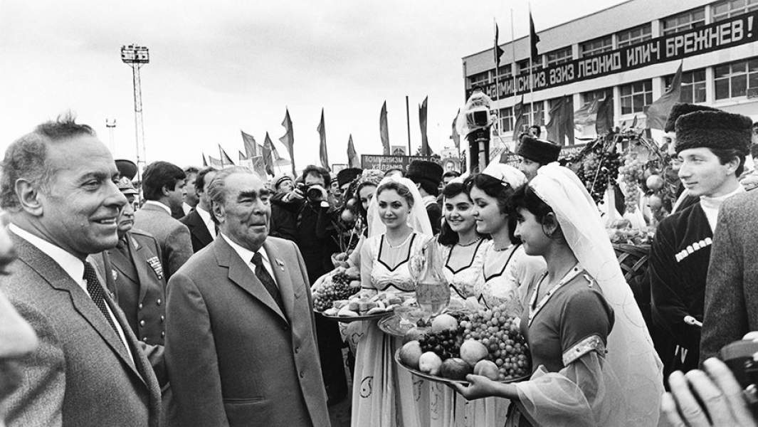Визит Леонида Брежнева в Азербайджан