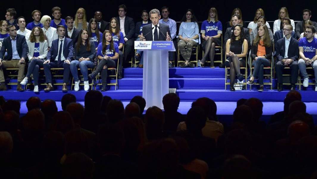 Предвыборная кампания Николя Саркози в Париже