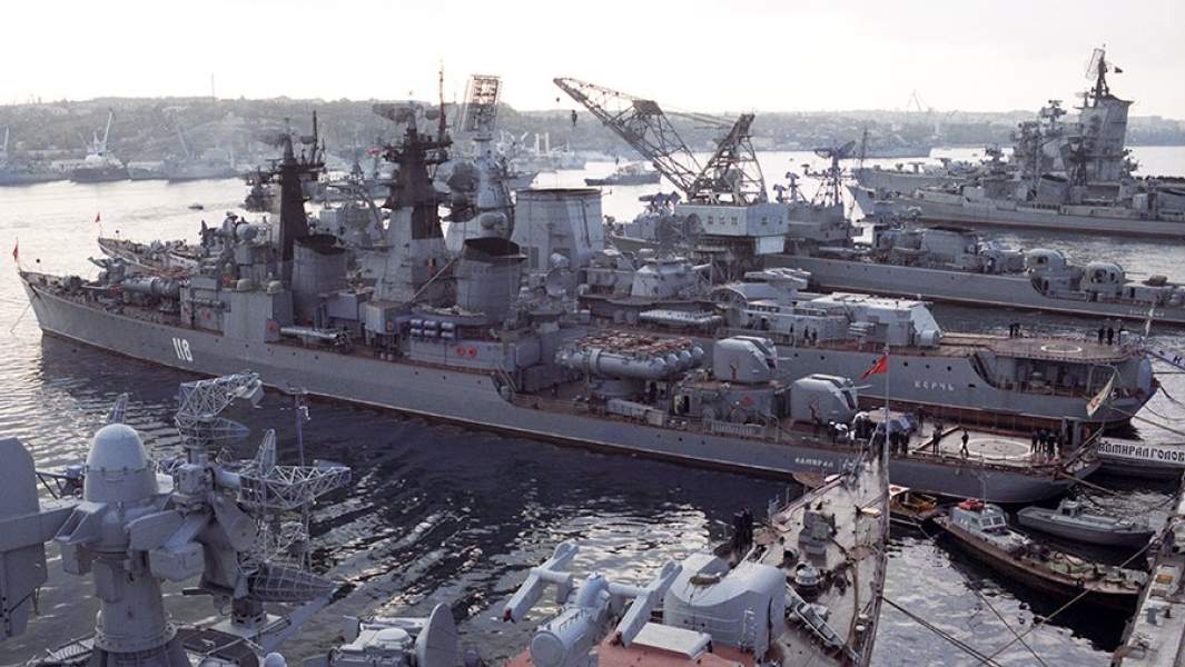 Главная военно-морская база Черноморского флота. 1991 год