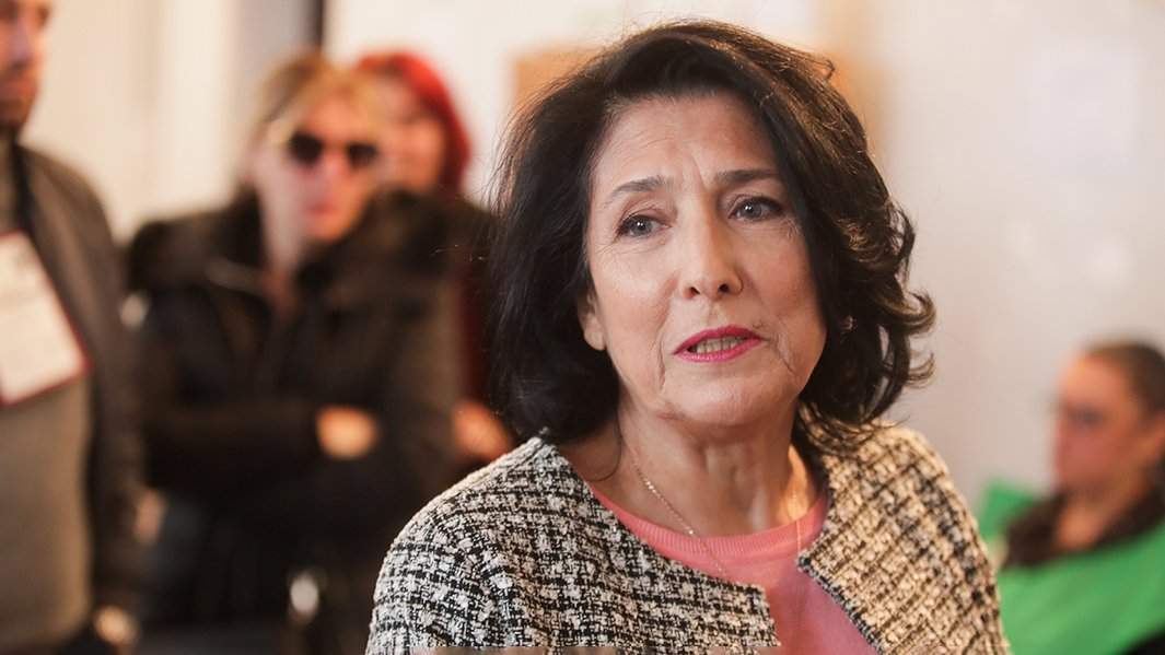 Президент Грузии Саломе Зурабишвили