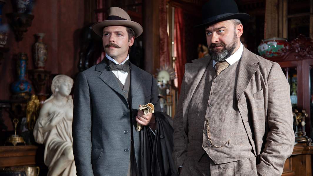 Кадр из фильма  «Хитровка. Знак четырех»