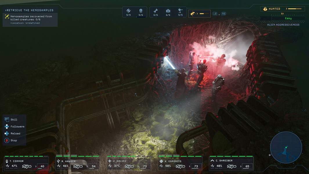 скриншот из игры Aliens: Dark Descent