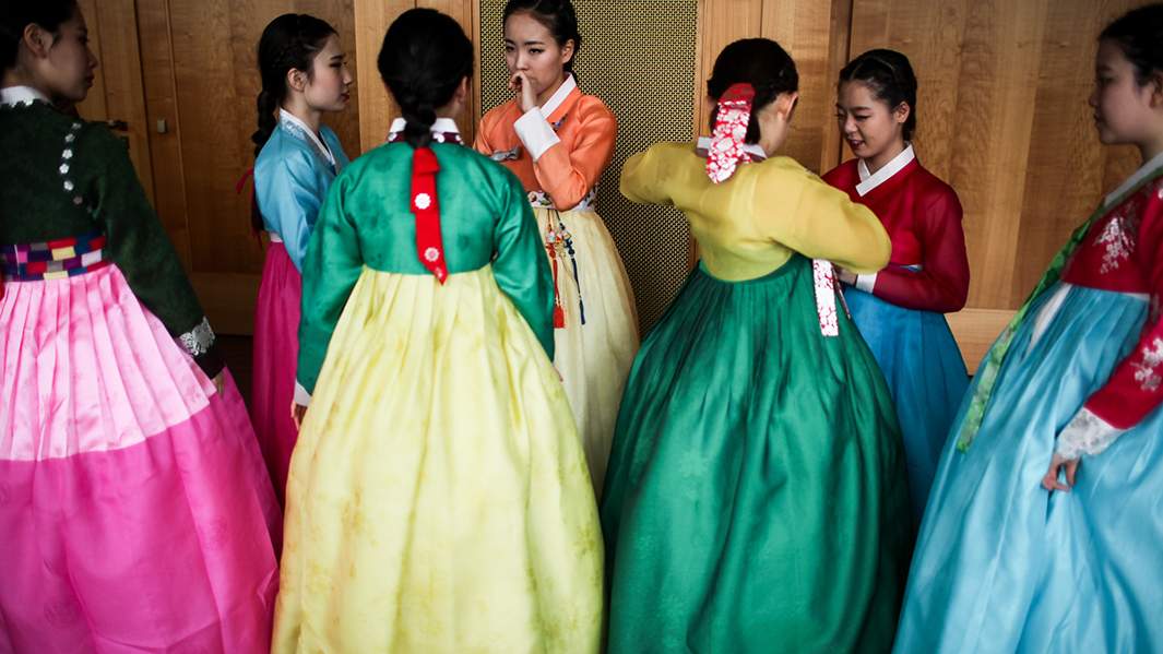 корейские национальные костюмы