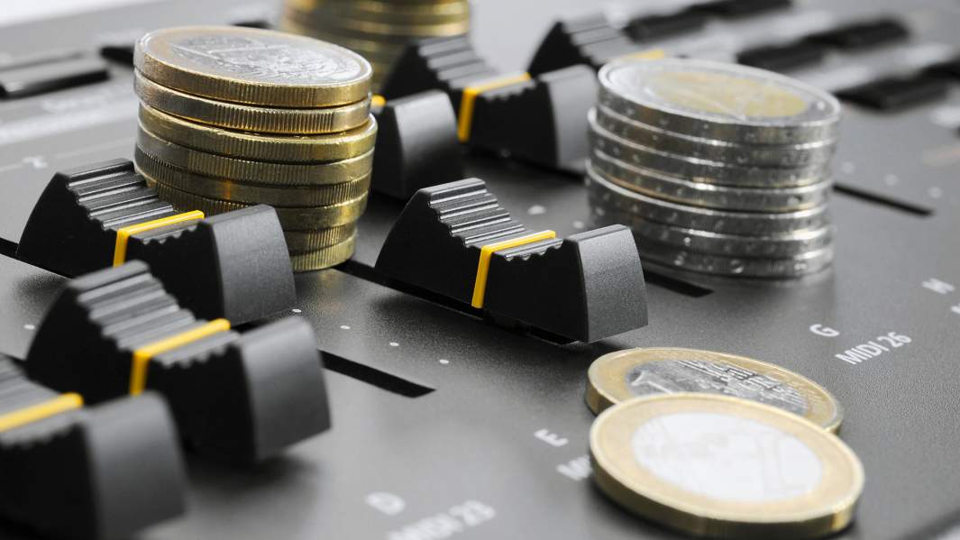 евро монеты звуковой пульт