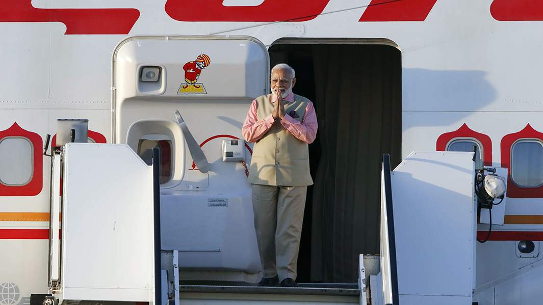 Премьер-министр Индии Нарендра Моди