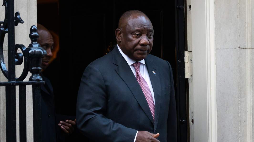 Президент ЮАР Сирил Рамафоза