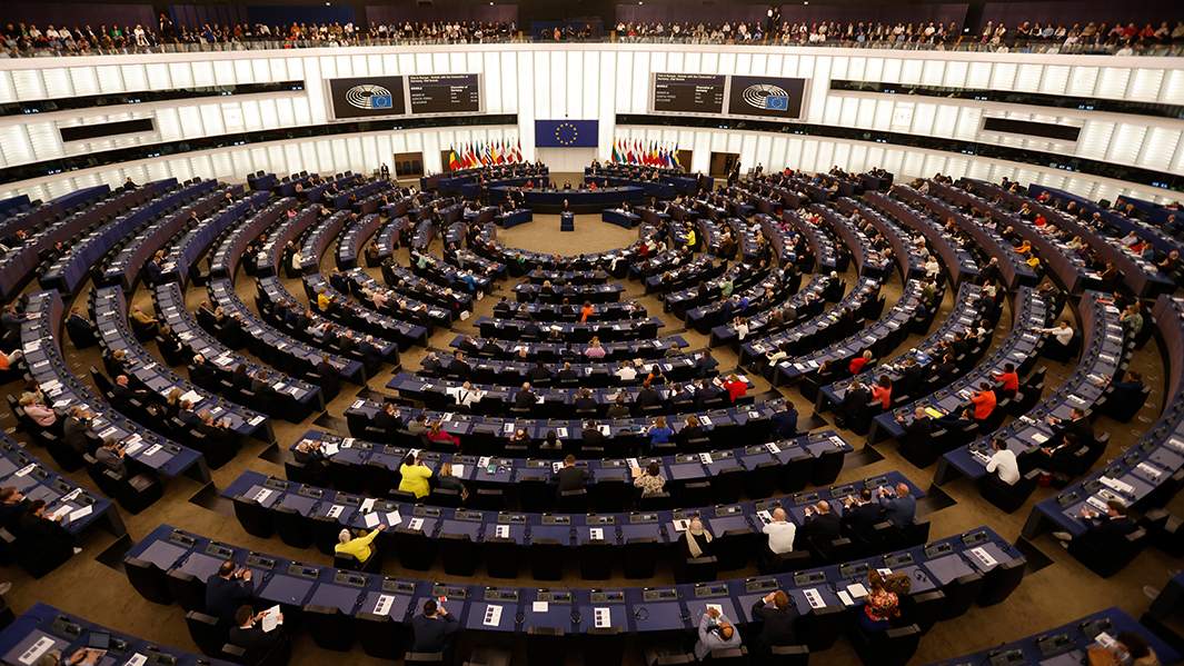 Заседание Европарламента