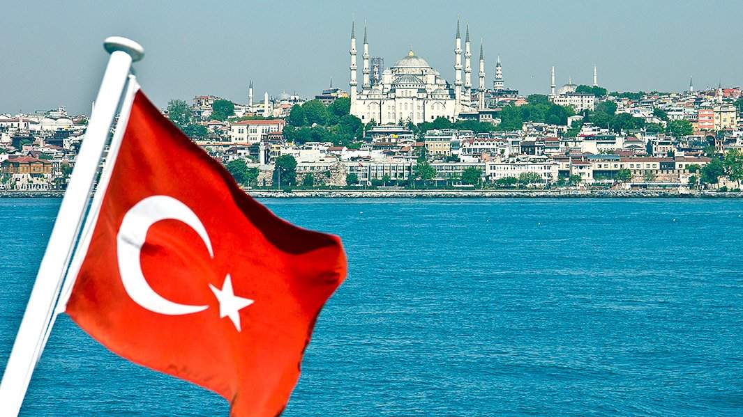 Вид на Стамбул