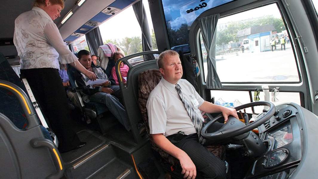 На Центральном автовокзале междугородних и пригородных маршрутов