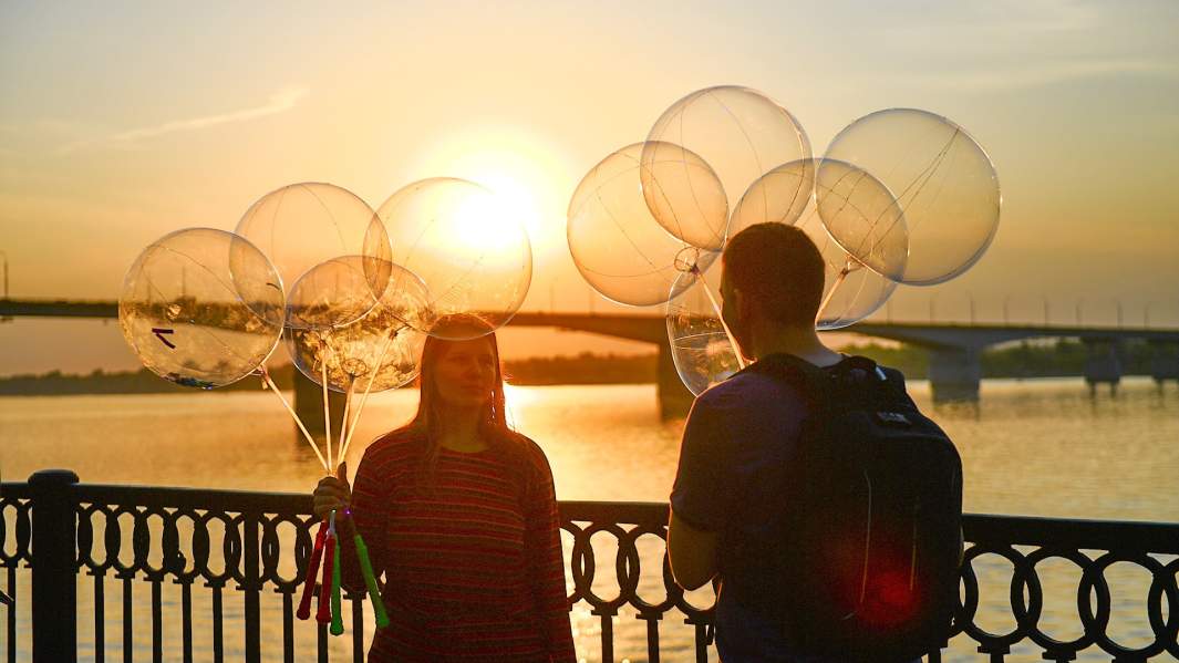 Набережная реки Камы в Перми