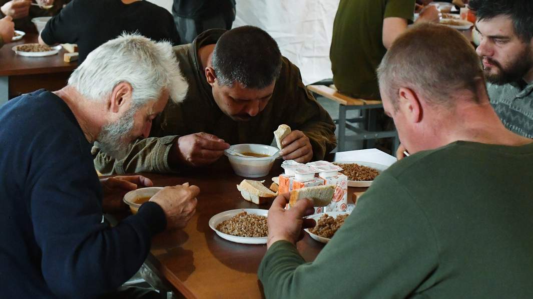 Пленные солдаты ВФУ