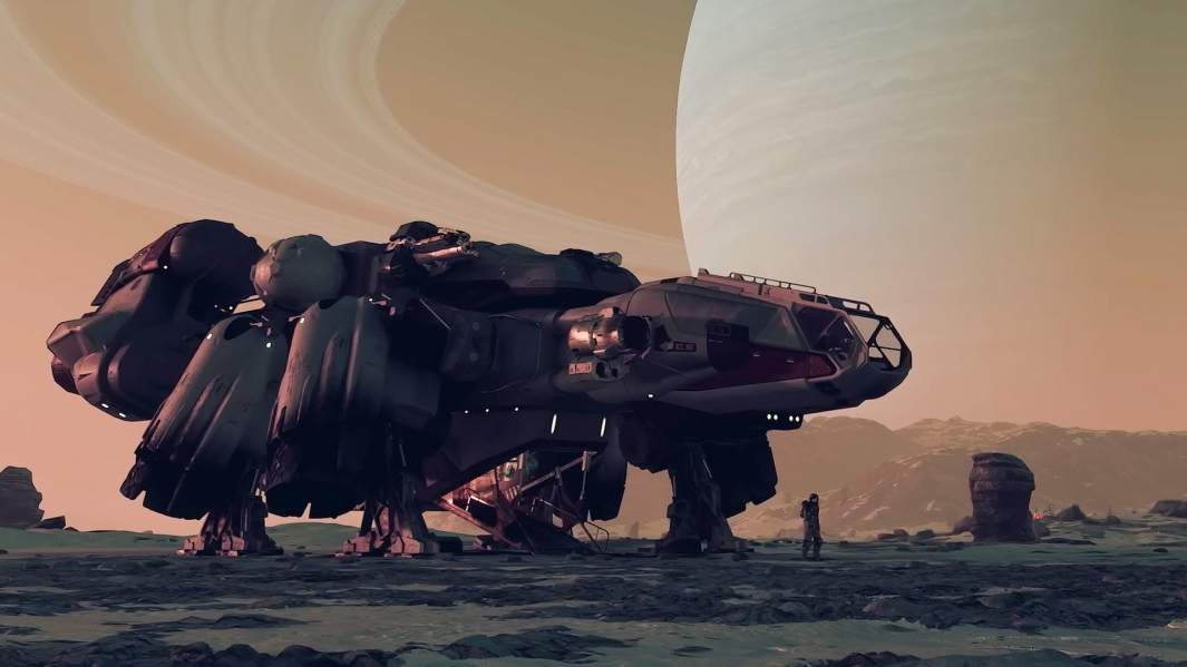 Кадр из трейлера Starfield