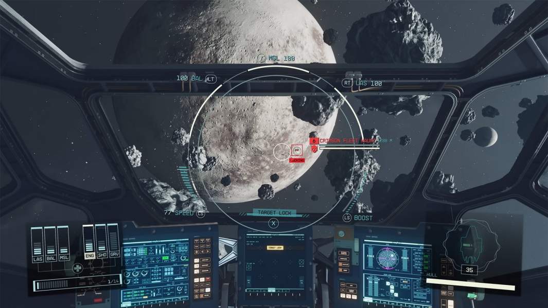 Кадр из трейлера Starfield