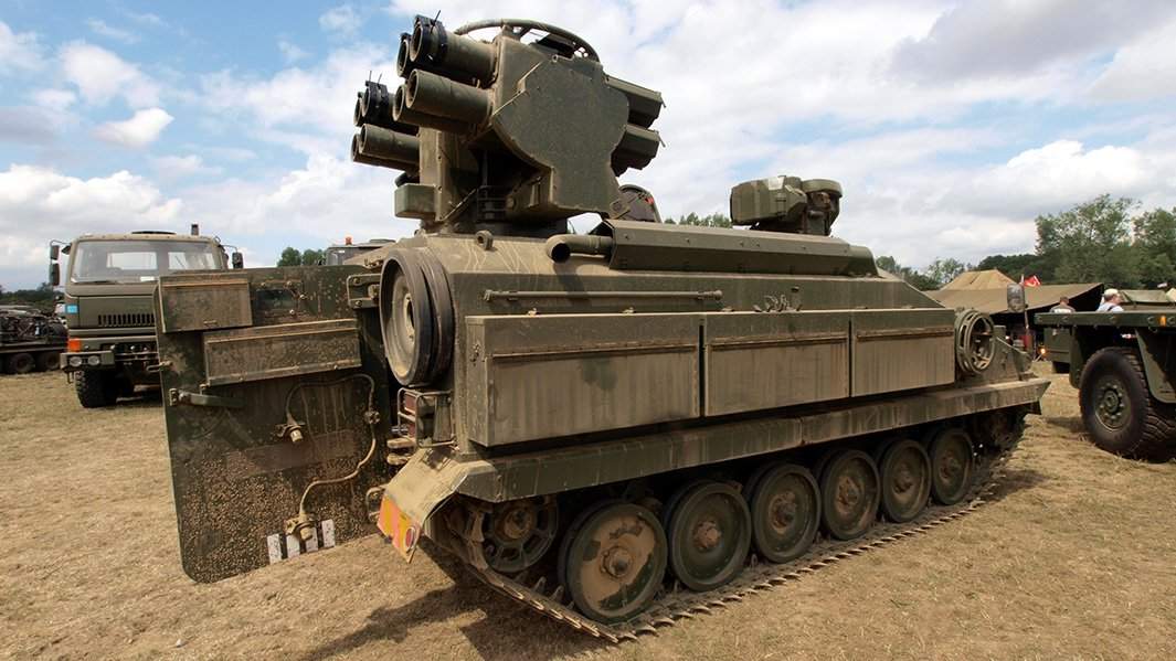 Мобильный ЗРК Stormer-Starstreak