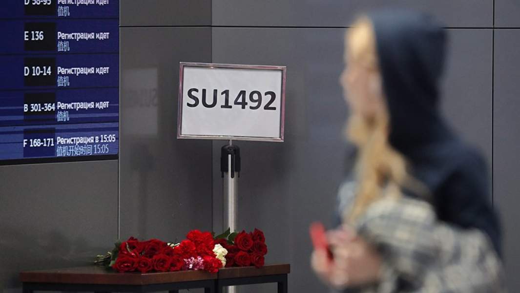 в аэропорту Шереметьево после авиакатастрофы