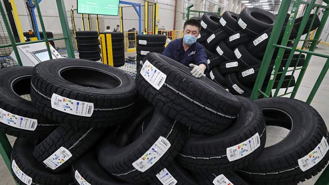 Открытие автоматизированного склада готовой продукции завода по производству шин Nokian Tyres в Ленинградской области
