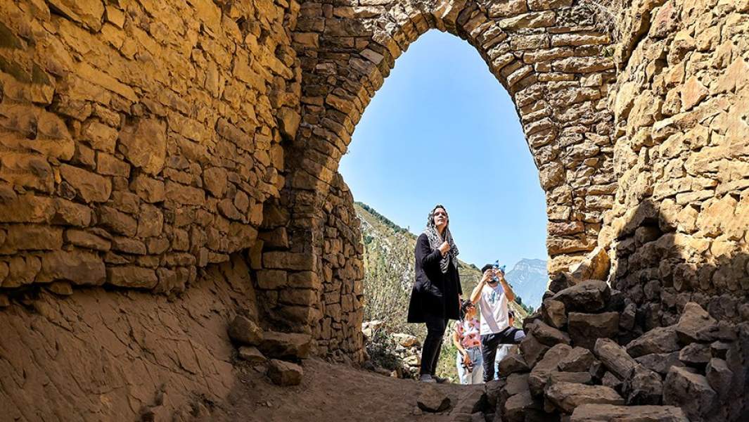 туристы в Дагестане