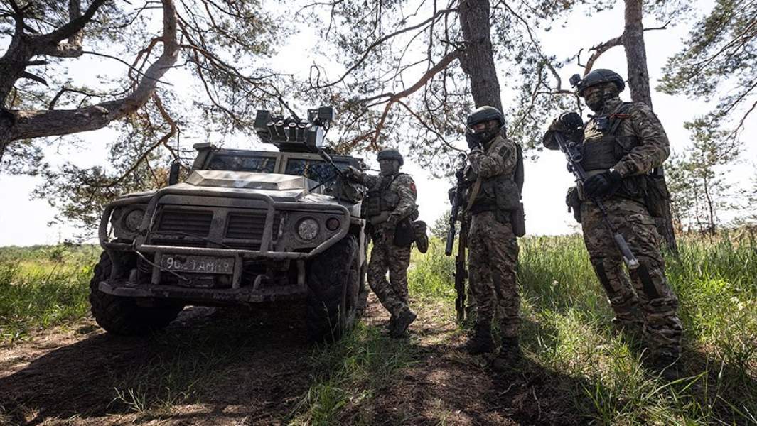 Военнослужащие разведывательного подразделения Центрального военного округа в зоне специальной военной операции