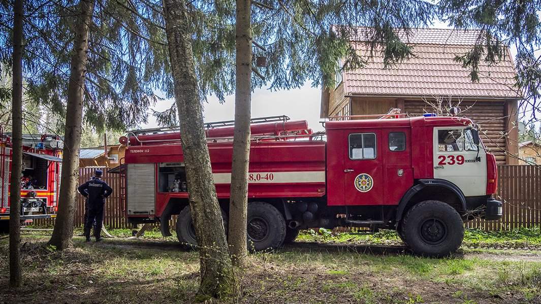 пожарная машина