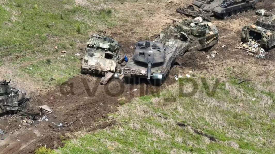 Уничтоженная и брошенная техника ВФУ