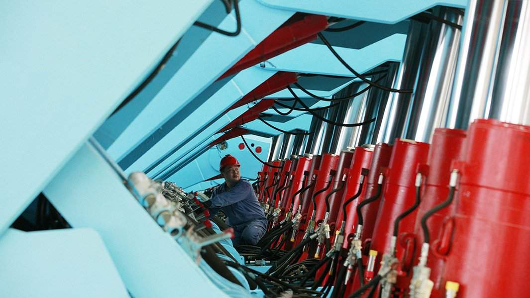 добыча в Китае