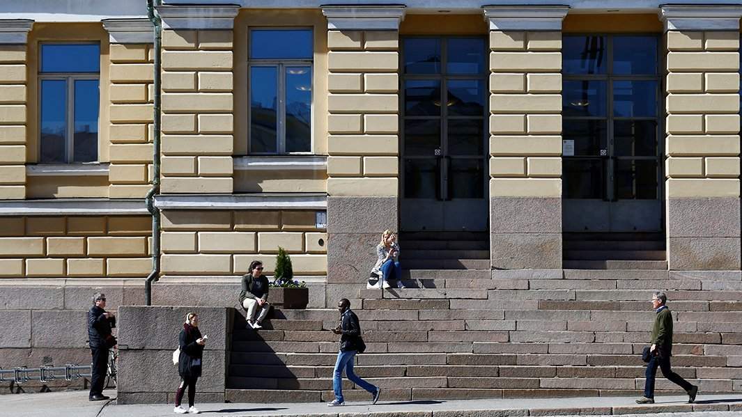 Здание Университета Хельсинки