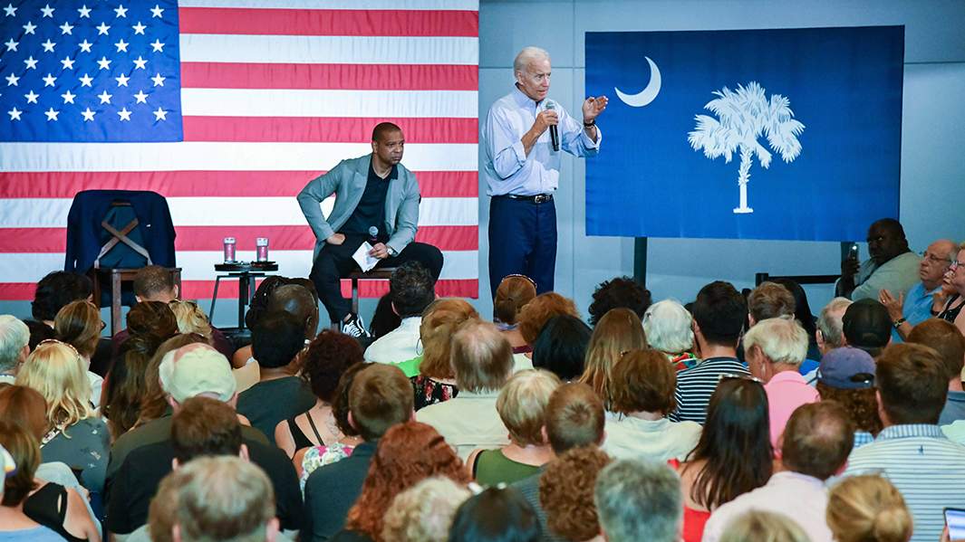 Предвыборная кампания Джо Байдена в Южной Каролине