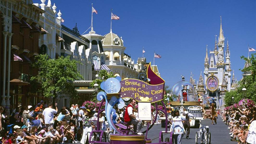 Парк развлечений Disneyworld в Орландо