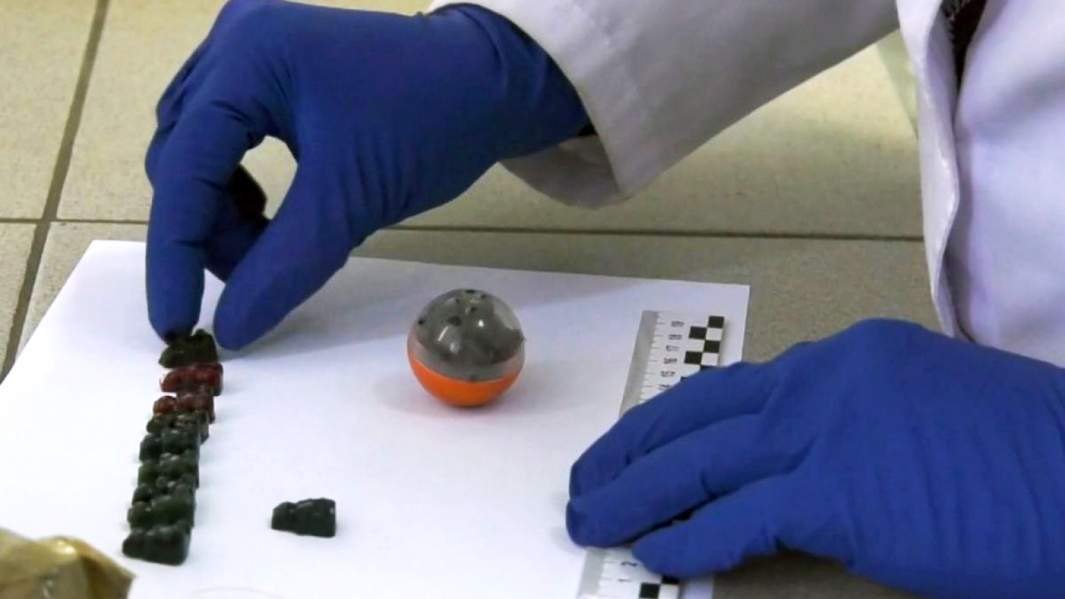 Изъятые в ходе обыска наркотики