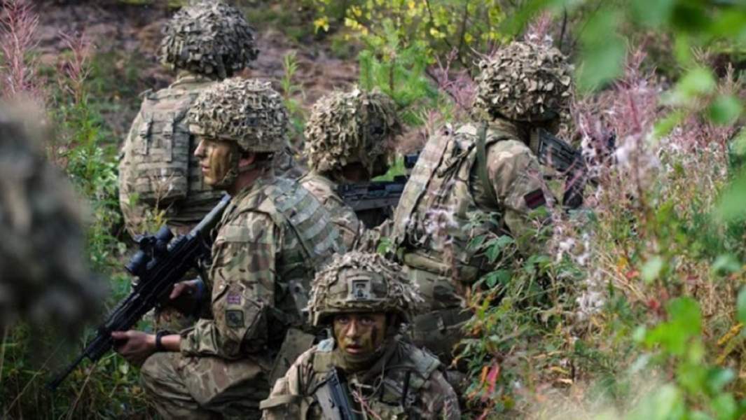 Soldiers of PMC Prevail Partners during training