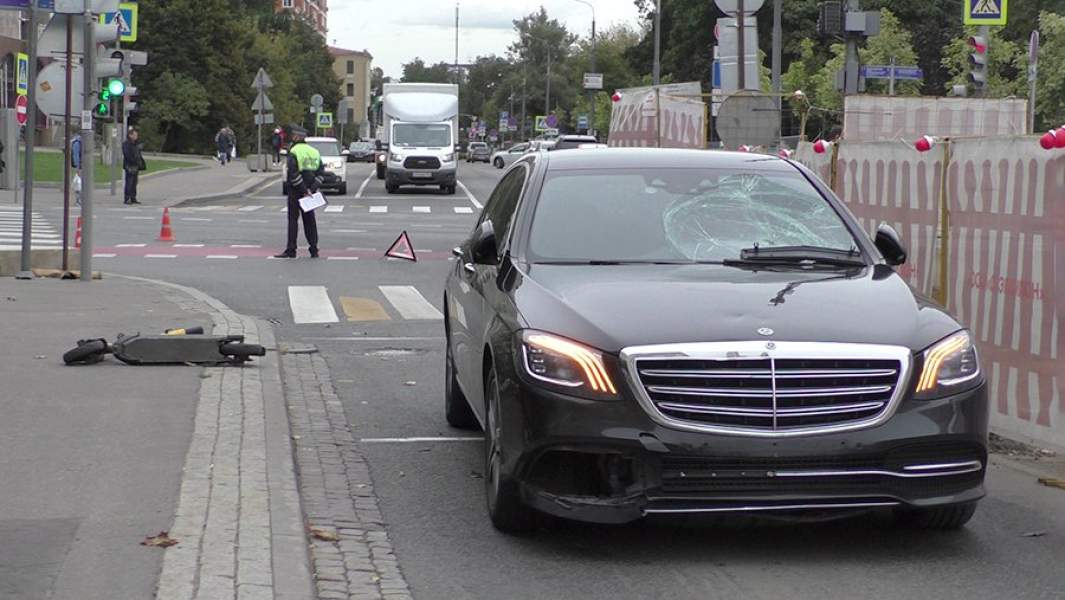 ДТП с электросамокатом