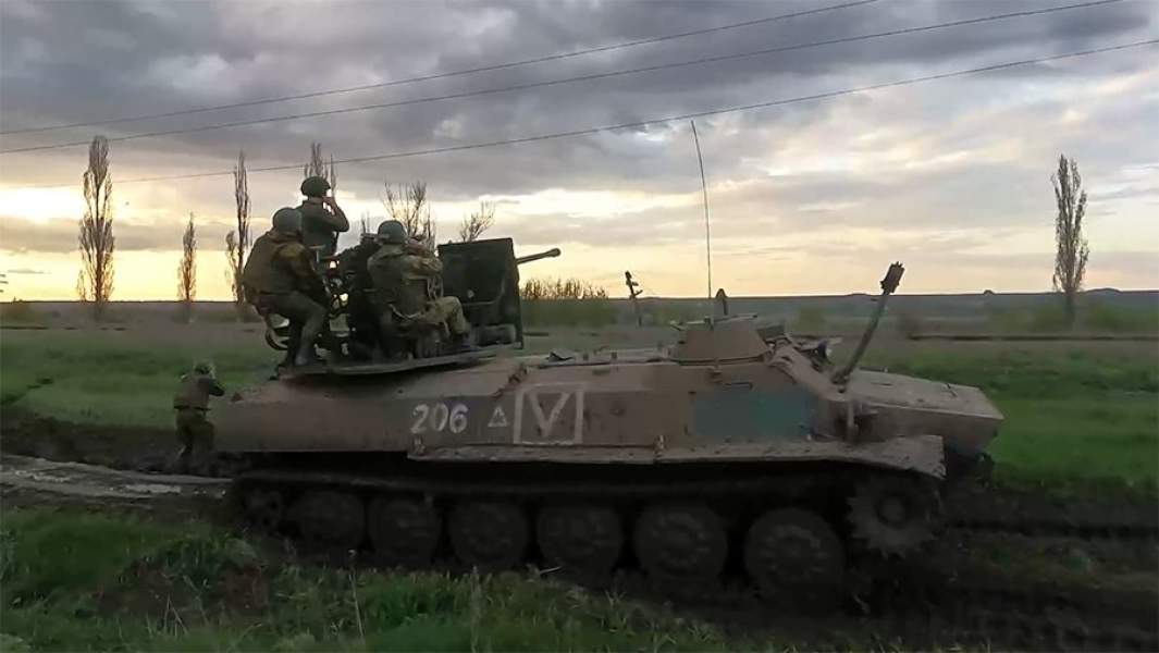 Зенитная установка С-60 на базе МТ-ЛБ