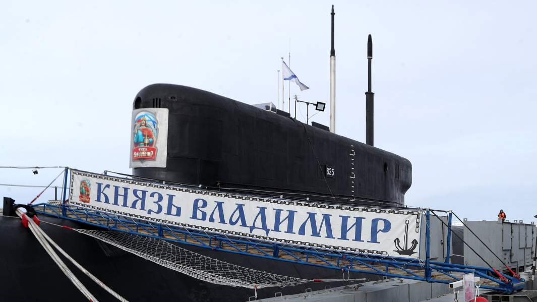 Атомный подводный ракетный крейсер стратегического назначения Князь Владимир» проекта 955А шифр Борей-А