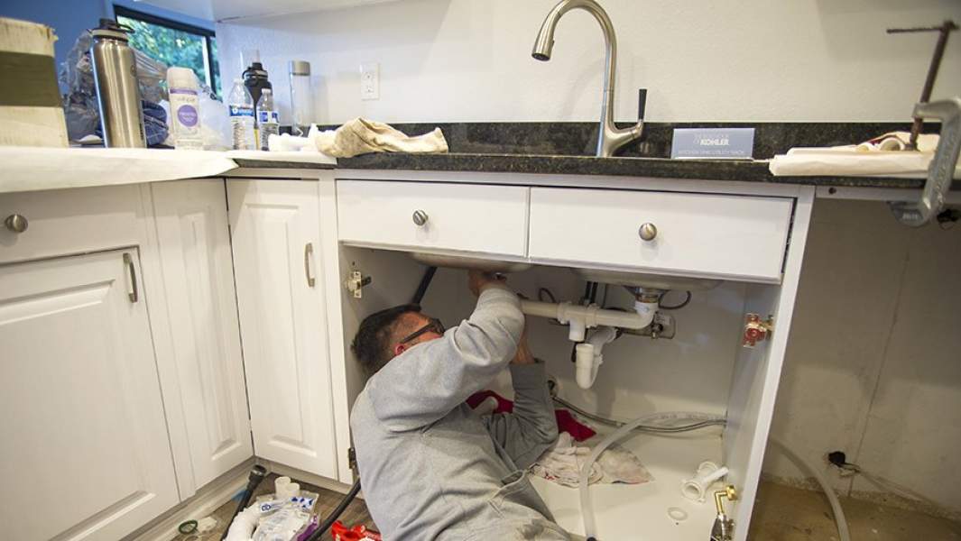 Ремонт водопроводной трубы в частном доме