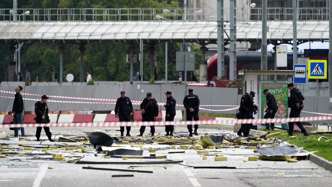 последствия прилета БПЛА