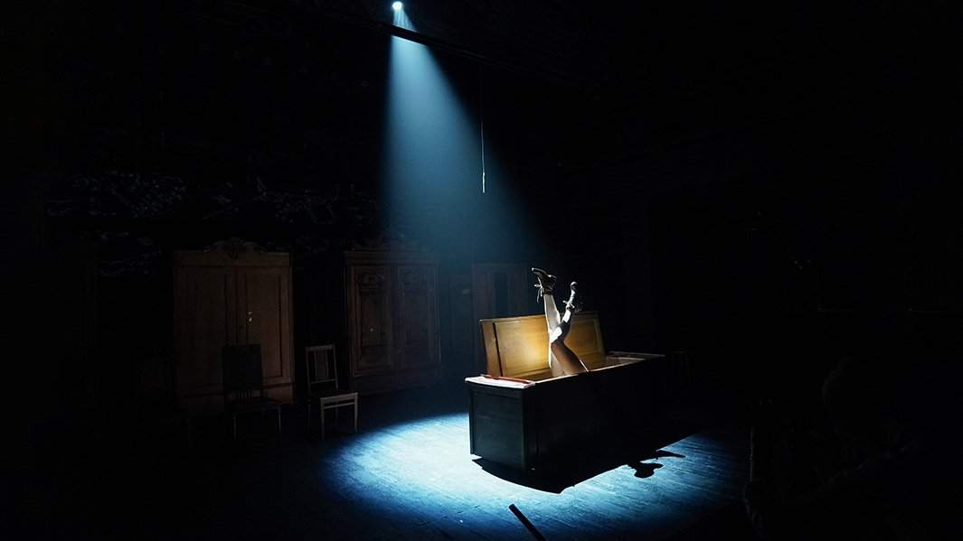 на пресс-показе спектакля «Жизель Ботаническая» на Малой сцене МХТ имени А.П. Чехов