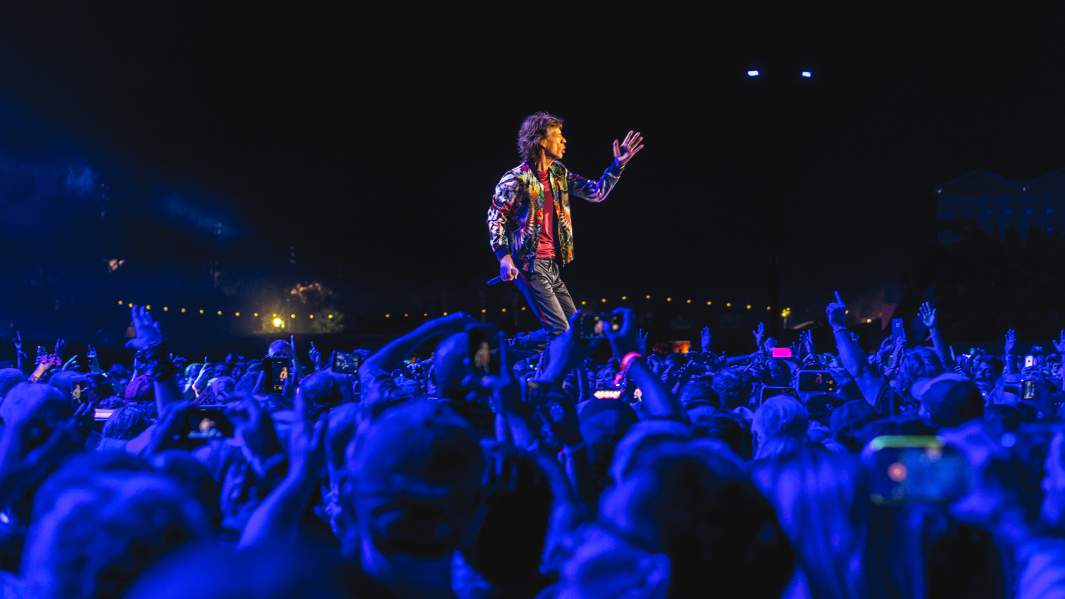 Выступление группы Rolling Stones 7 октября 2016 года на музыкальном фестивале Desert Trip