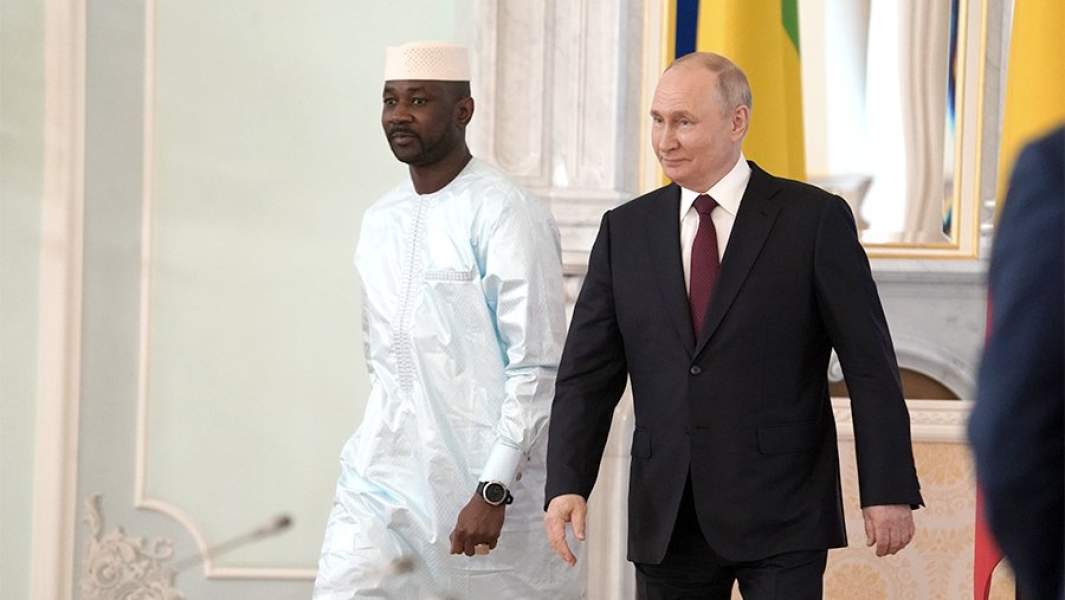 Mali'nin Geçici Devlet Başkanı Assimi Goita, Vladimir Putin ile görüştü