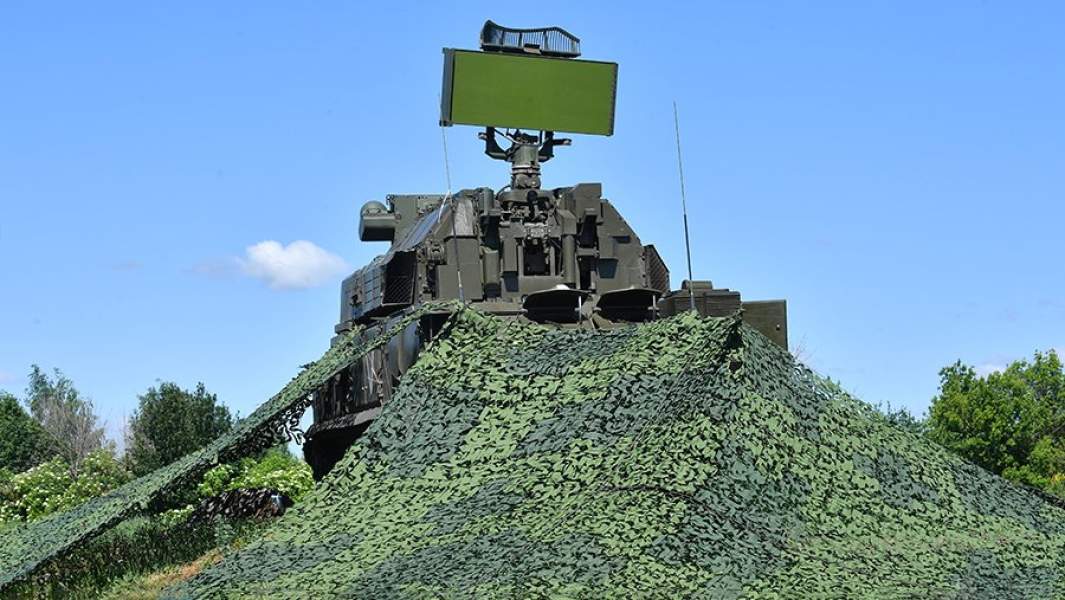 Зенитный ракетный комплекс «Тор М2У» ВС РФ работает в зоне проведения специальной военной операции