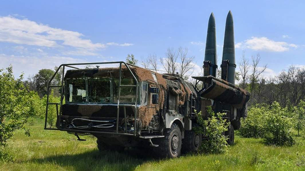 Оперативно-тактический ракетный комплекс «Искандер М» ВС РФ в зоне проведения специальной военной операции на Украине